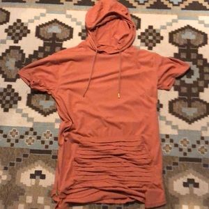 Men’s short sleeve hoodie